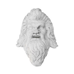 20th Century French Vintage Architectural Model Plaster of the Greek God Zeus
