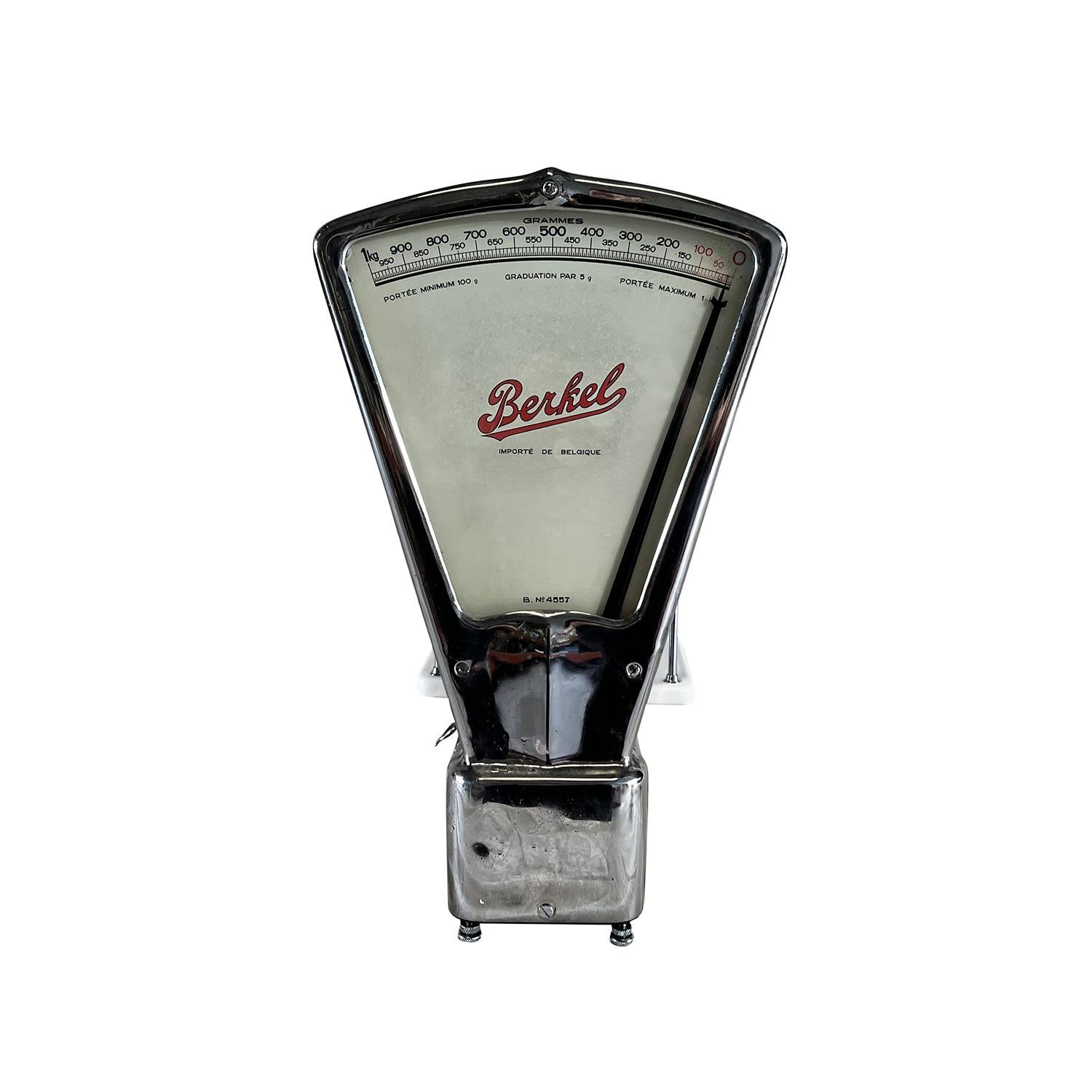 Français Échantillon de poids de l'auto Berkel Art Déco français du 20ème siècle en vente