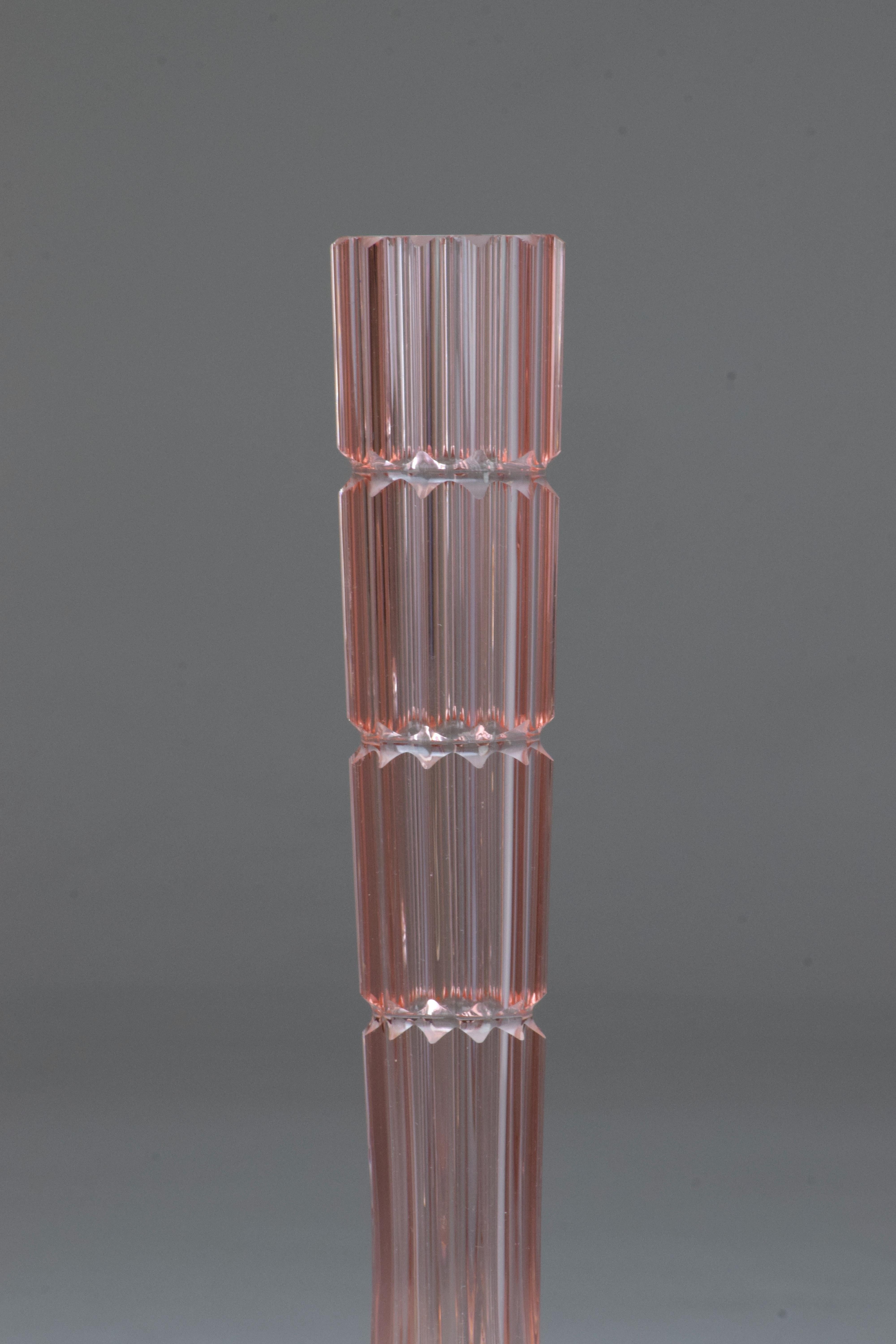 Mid-Century Modern 20th Century French Vintage Crystal Vases, 1960s