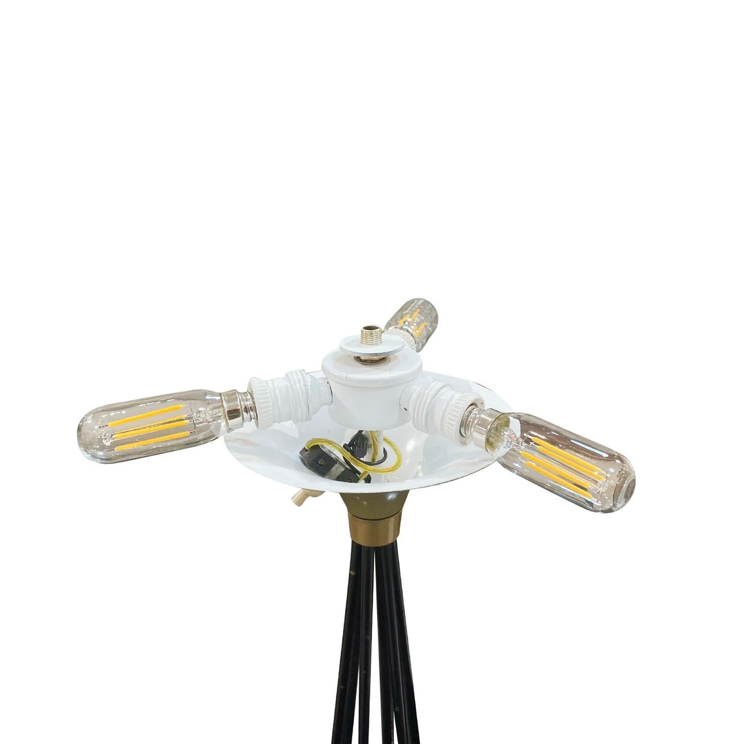 20th Century French Vintage Murano Glass Table Lamp by Max Ingrand & Fontana Art For Sale 1