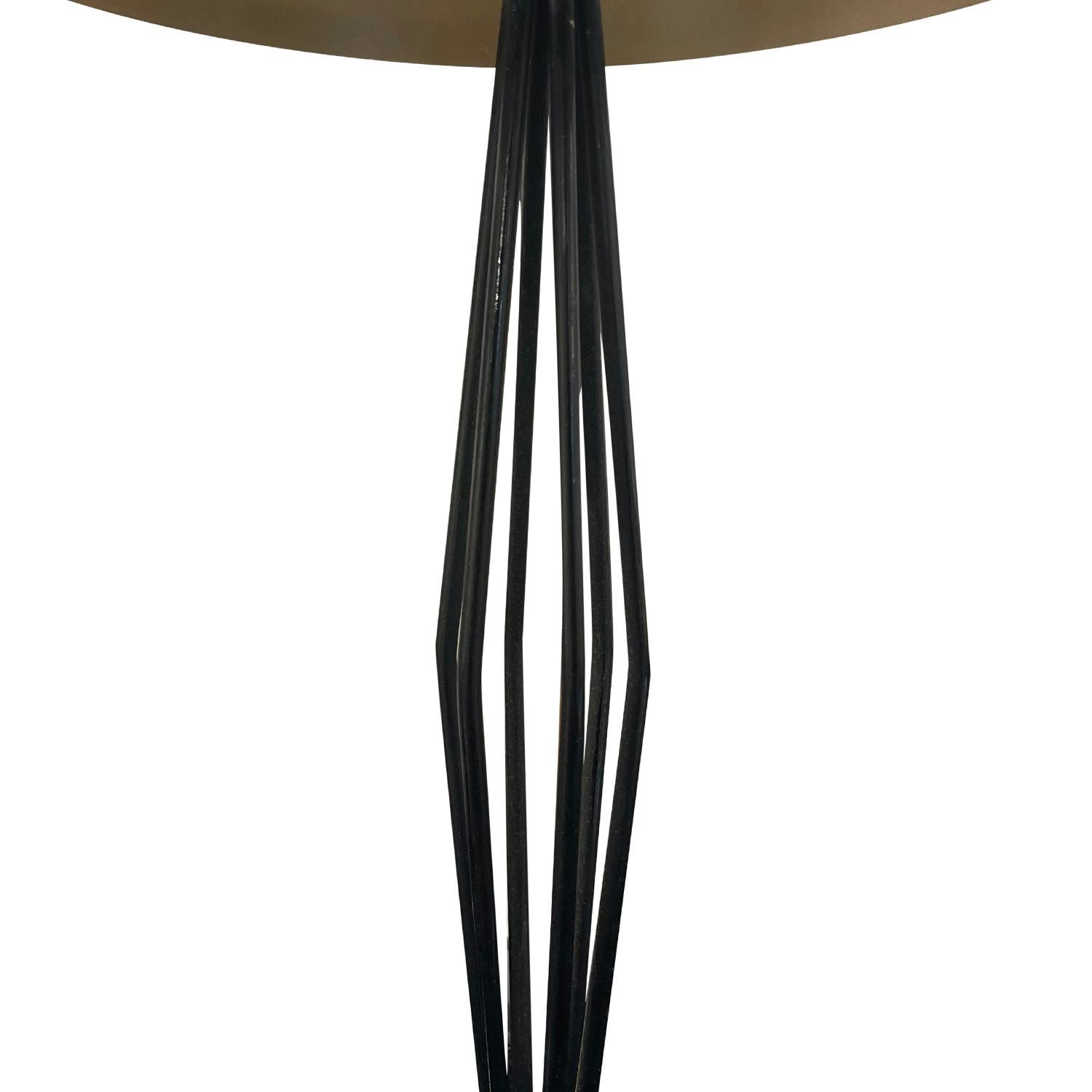 20th Century French Vintage Murano Glass Table Lamp by Max Ingrand & Fontana Art For Sale 2
