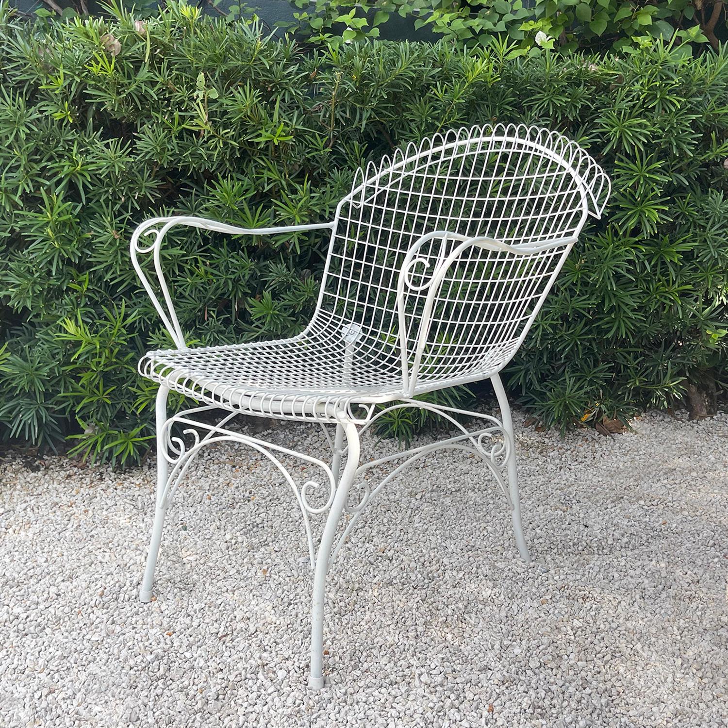 sillones de hierro para jardin antiguos