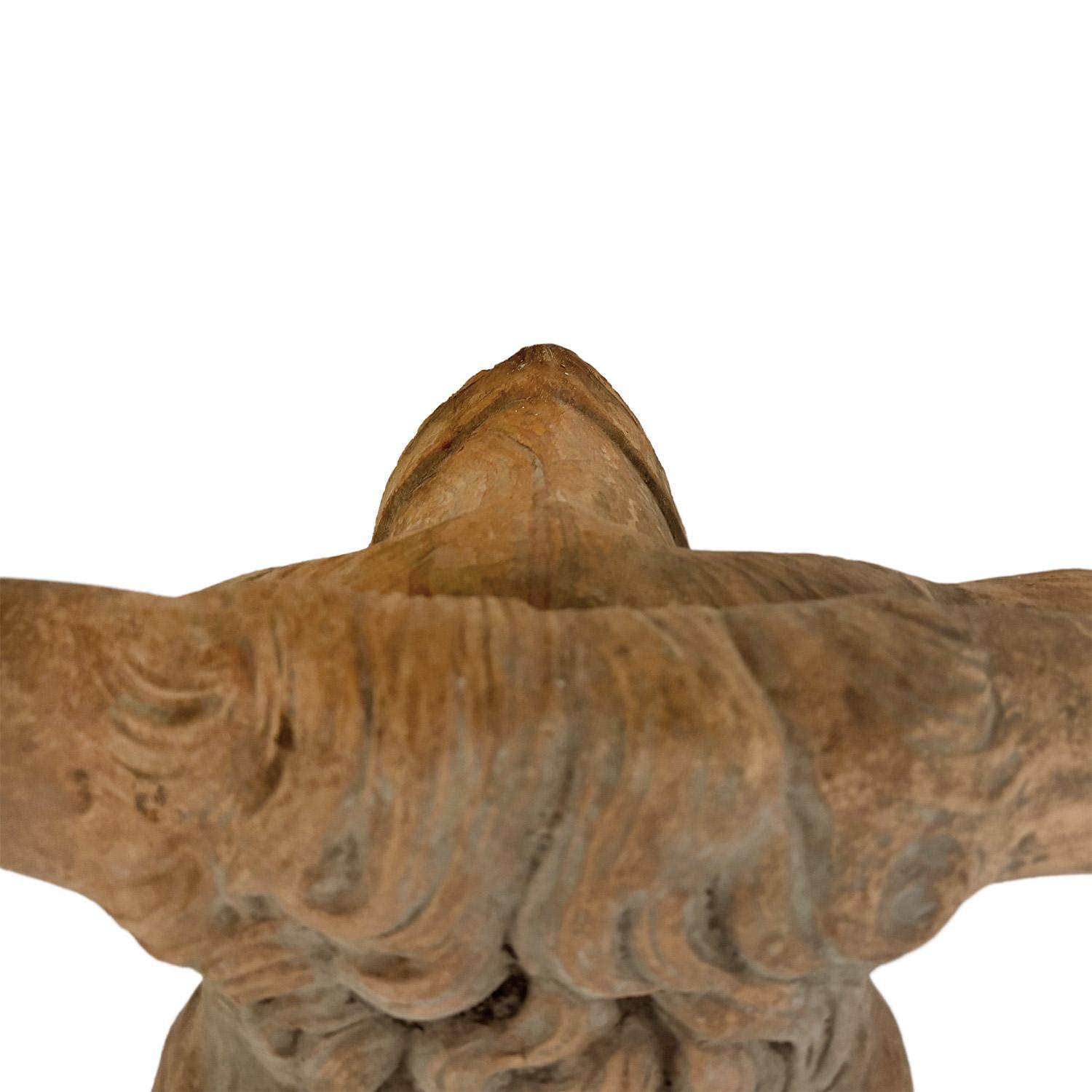 Cabeza de toro de terracota de época francesa del siglo XX en venta 3