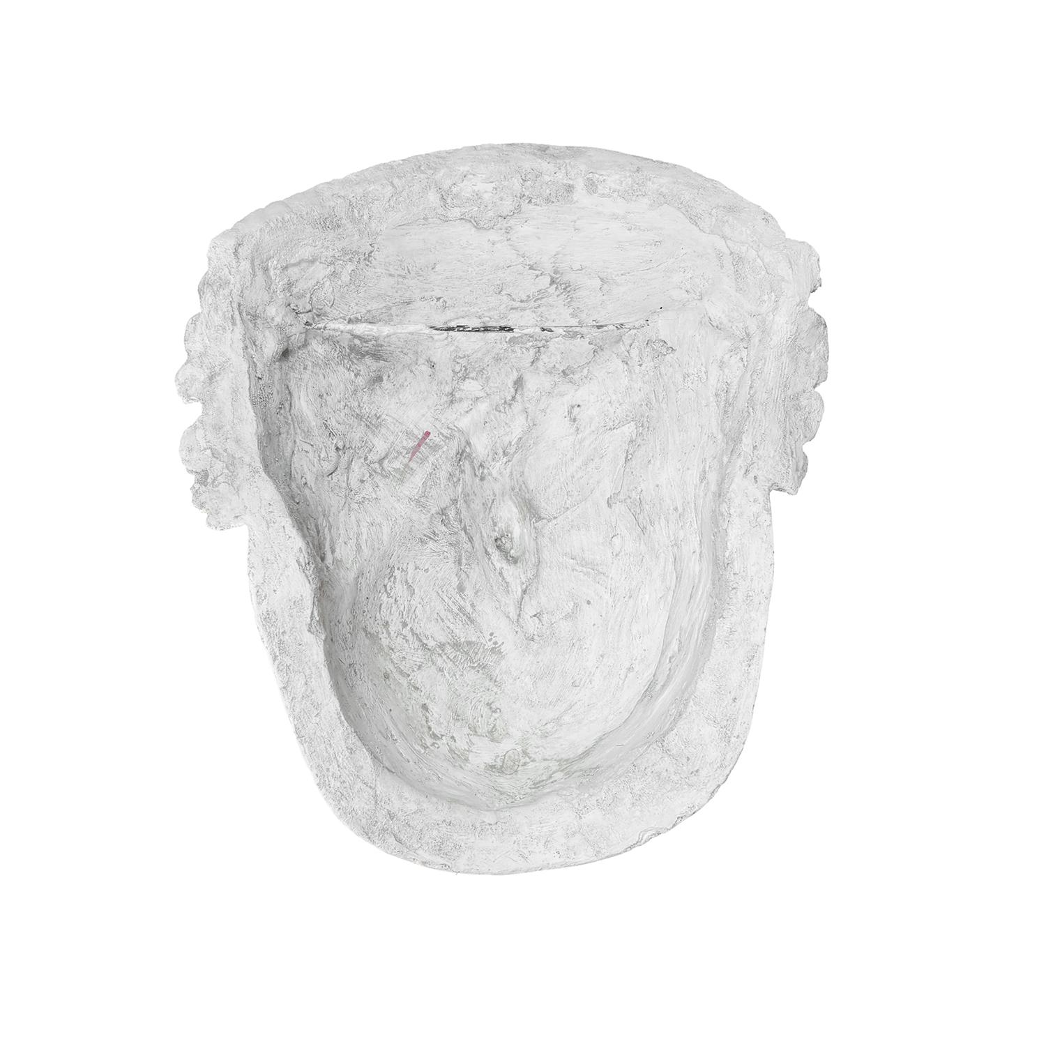 20. Jahrhundert Französisch Vintage Wand Gips Maske von Alexander dem Großen im Zustand „Gut“ im Angebot in West Palm Beach, FL