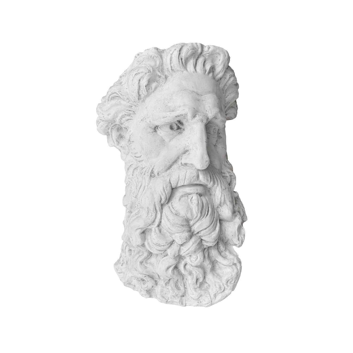 Francese Modello in gesso da parete d'epoca francese del dio greco Apollo del XX secolo in vendita