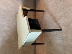 20th Century French Vintage Yellow Formica Desk, 1960s