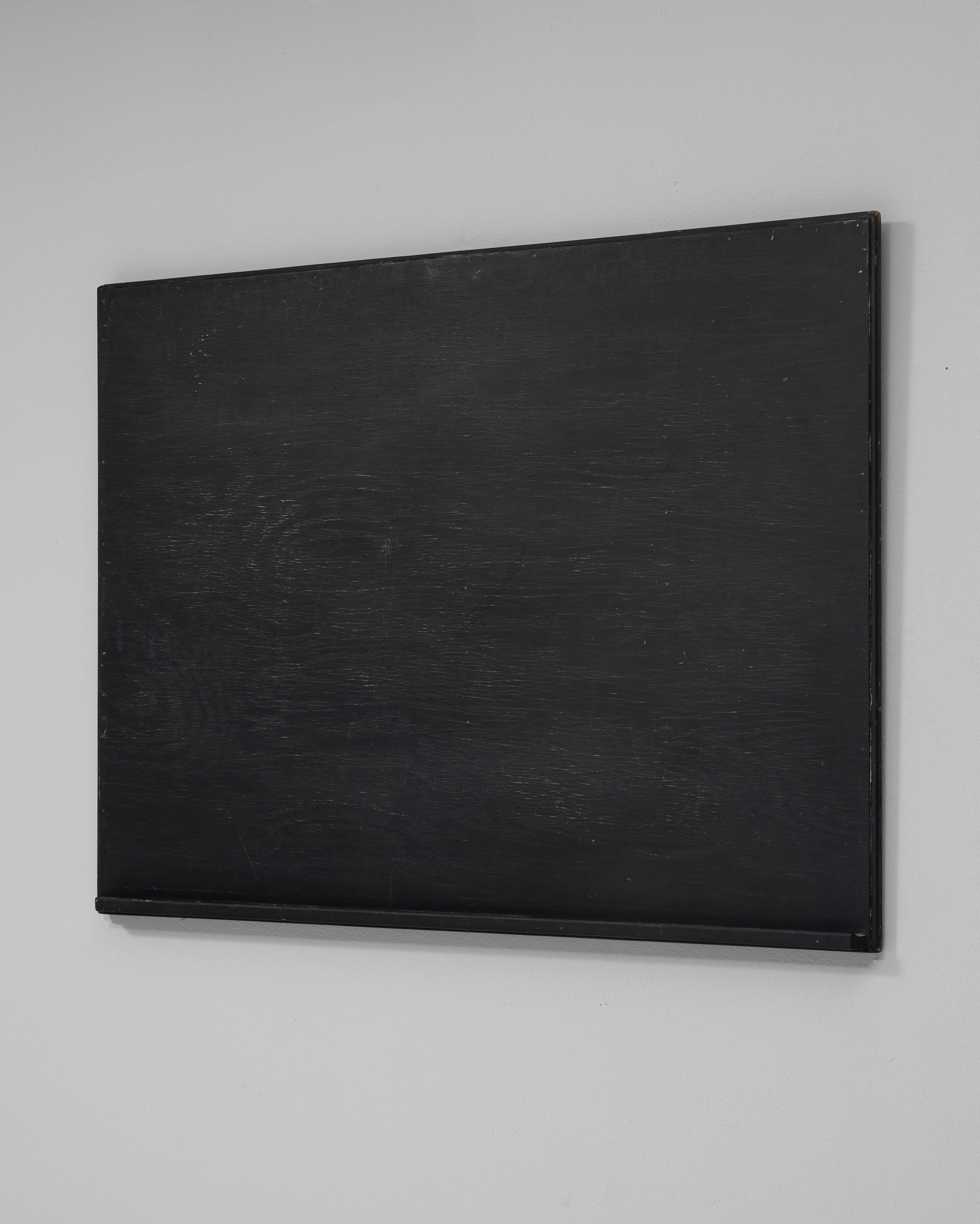 Bois Tableau noir mural en bois français du 20e siècle en vente