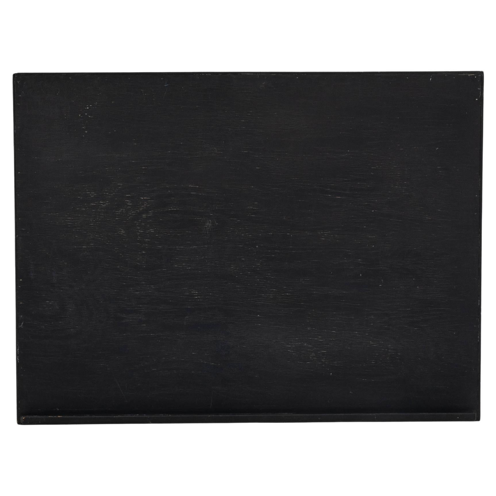 Französische Wandtafel aus Holz des 20.