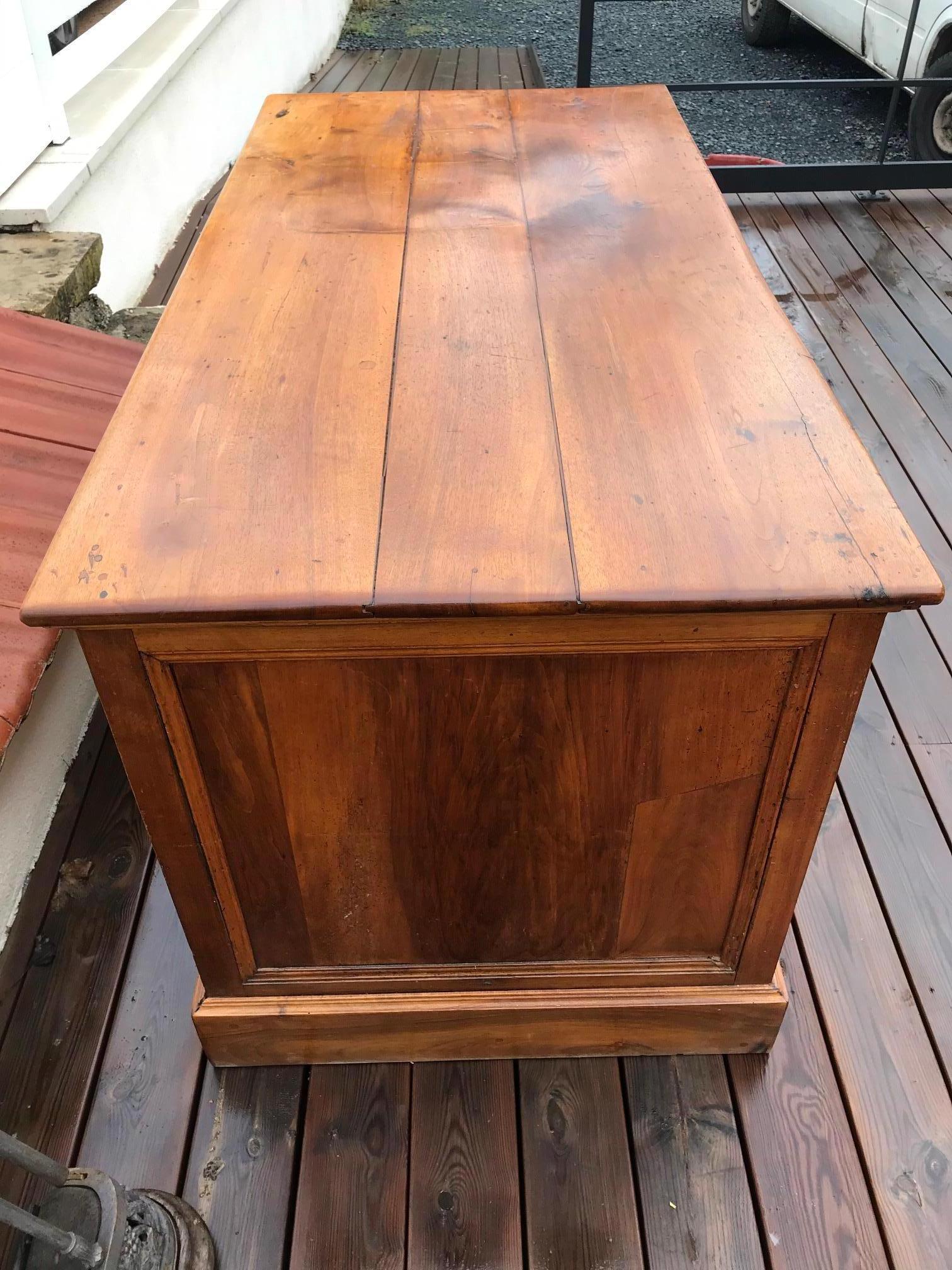 20th Century French Walnut Apothecary Cabinet or Chests of Drawer, 1900s 1