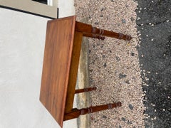 20th Century French Walnut Bistro Table, 1900s