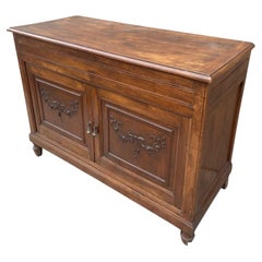 20th Century French Walnut Cabinet with Opening Top, 1920s