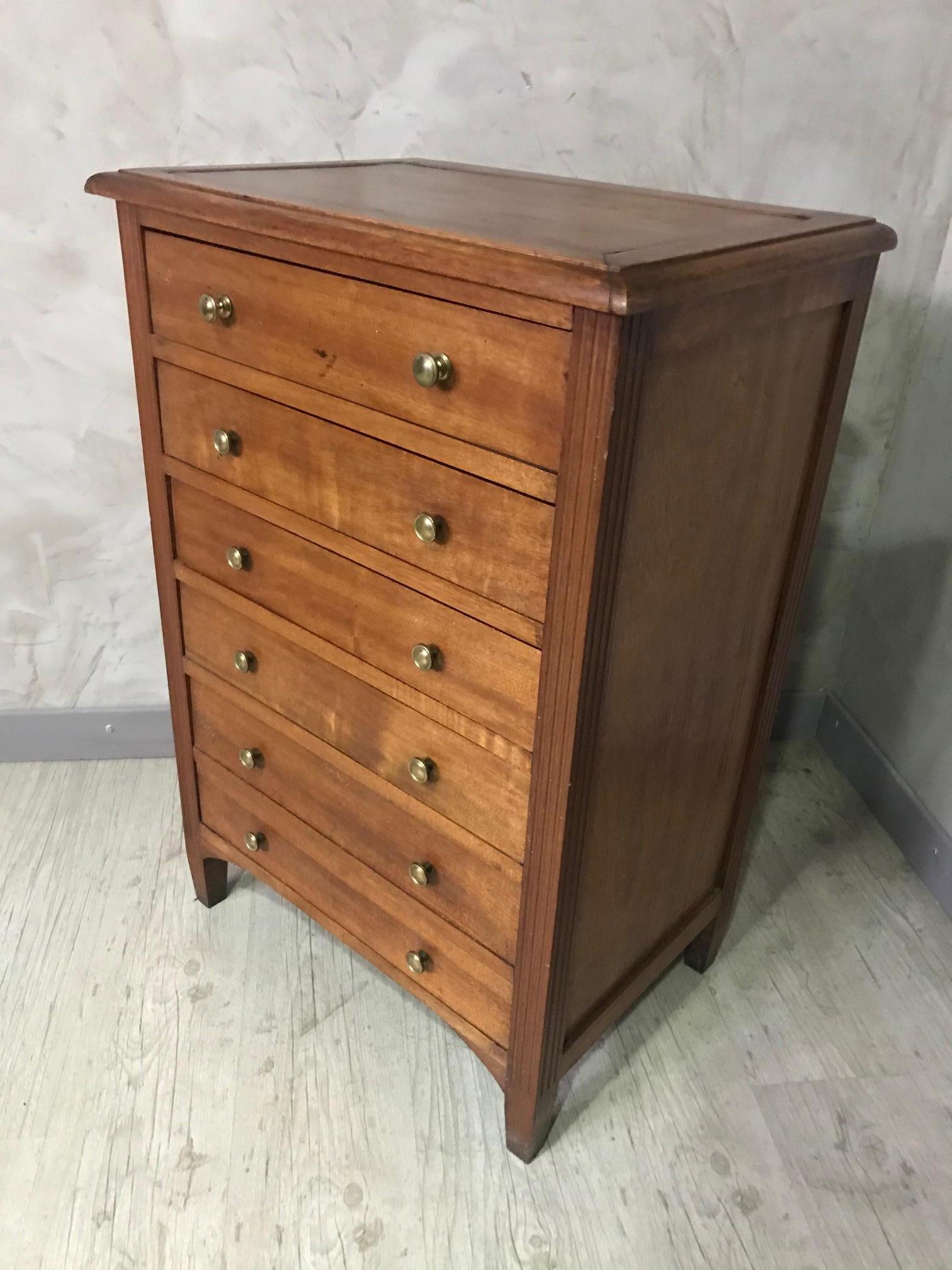 20th Century French Walnut Chests of Drawer 2