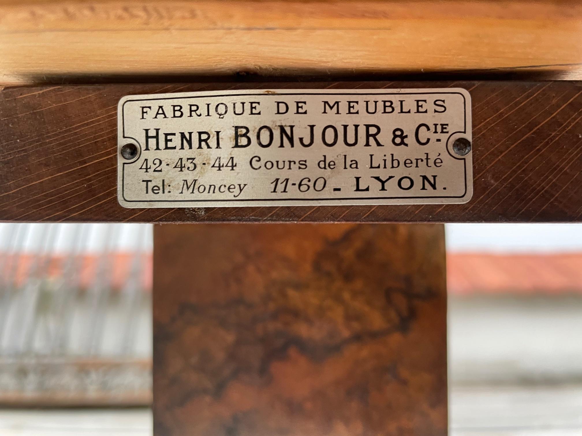 20th Century French Walnut Dining Table, 1940s 3