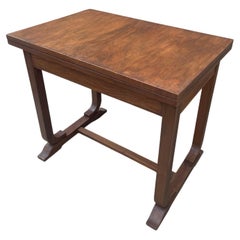 20th Century French Walnut Expendable Table, 1950s