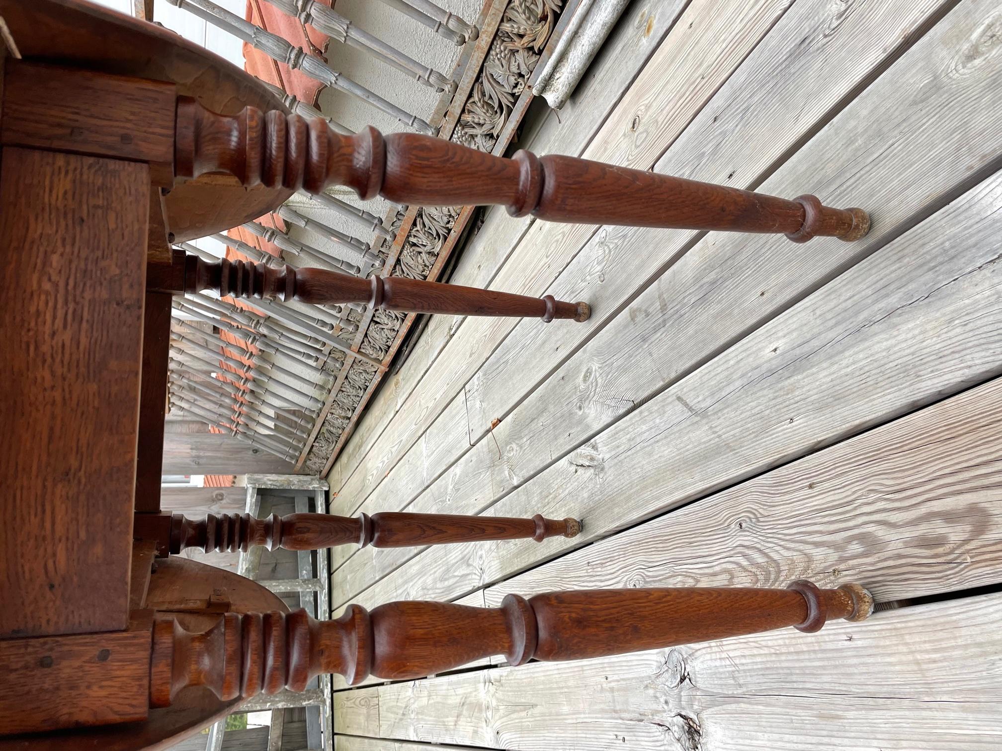 20th Century French Walnut Opening Table 5