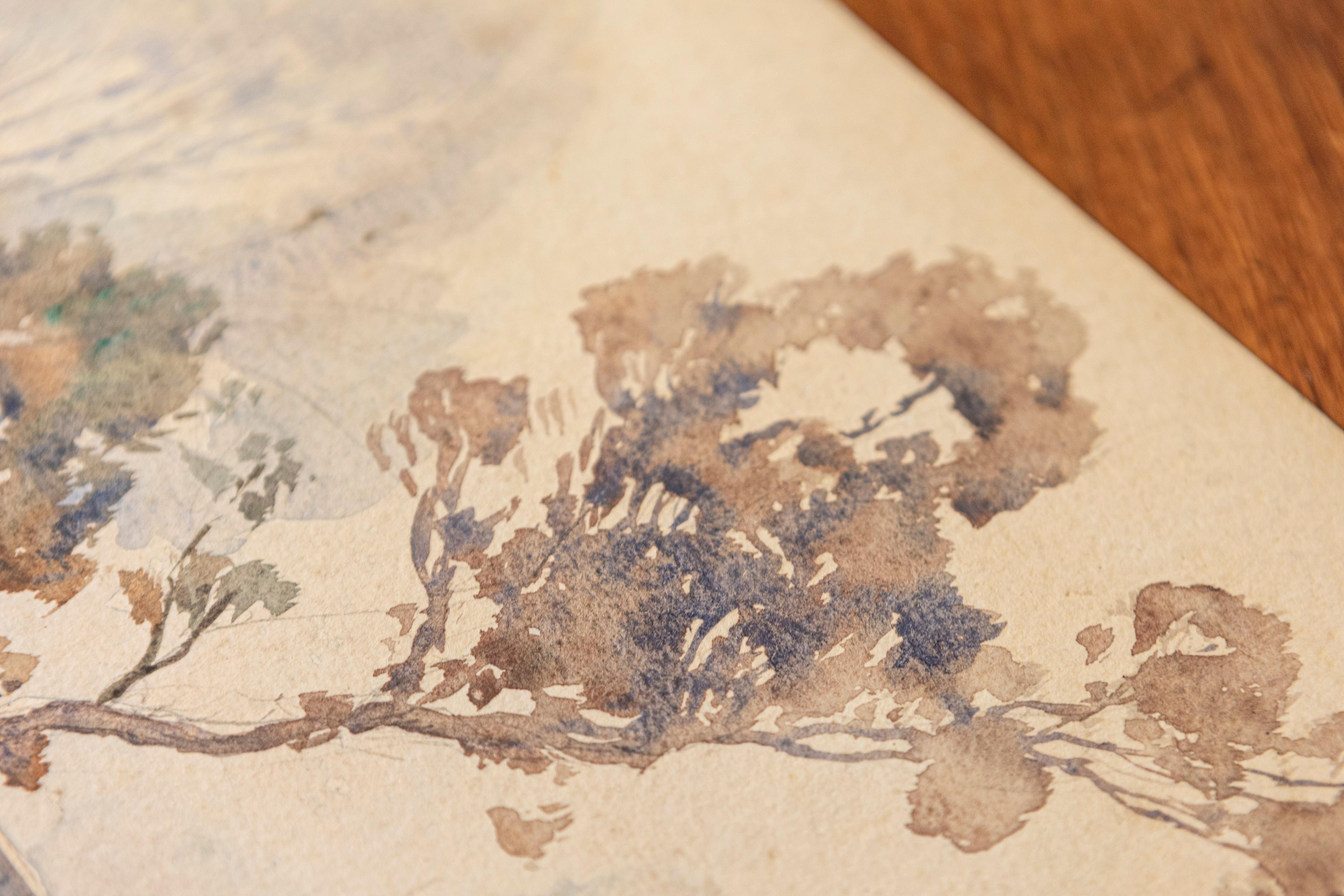 20th Century French Water Color For Sale 2