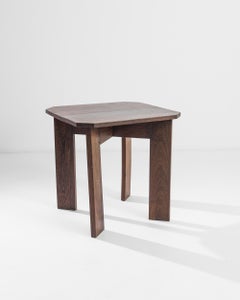Table basse en wengé français du 20e siècle