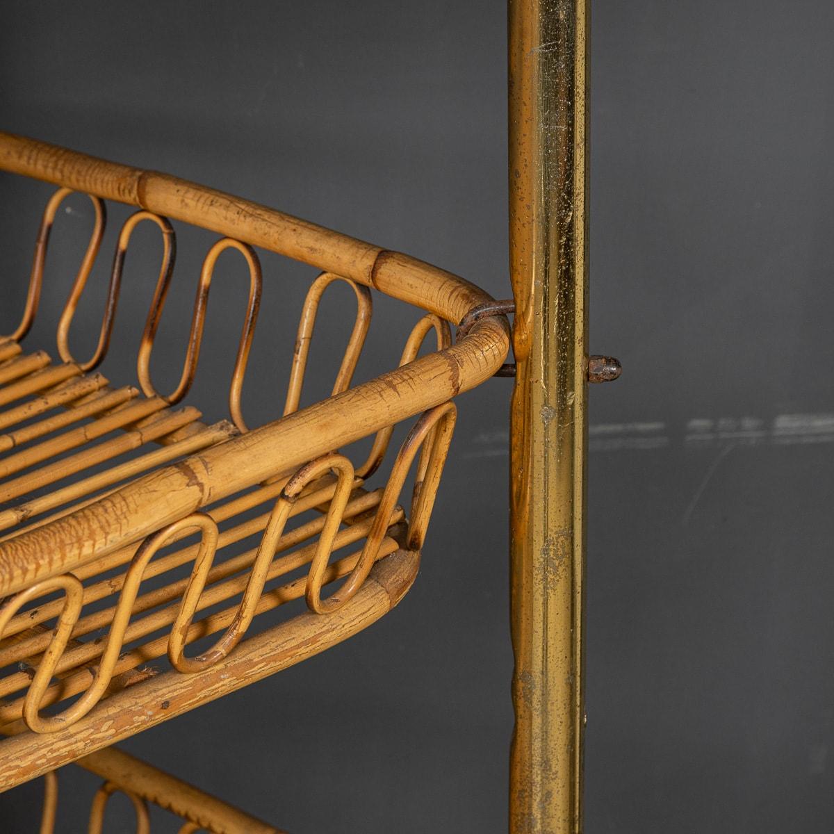 20th Century French Wicker Patisserie Trolley, circa 1930 4