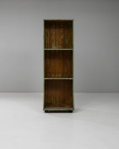 20th Century French Wood Patinated Bookshelf