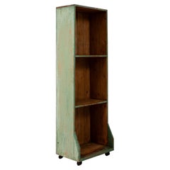 20th Century French Wood Patinated Bookshelf
