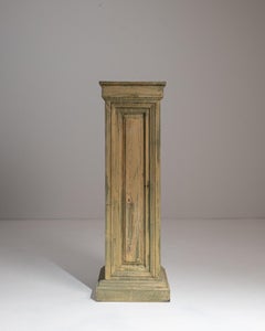 20th Century French Wood Patinated Pedestal