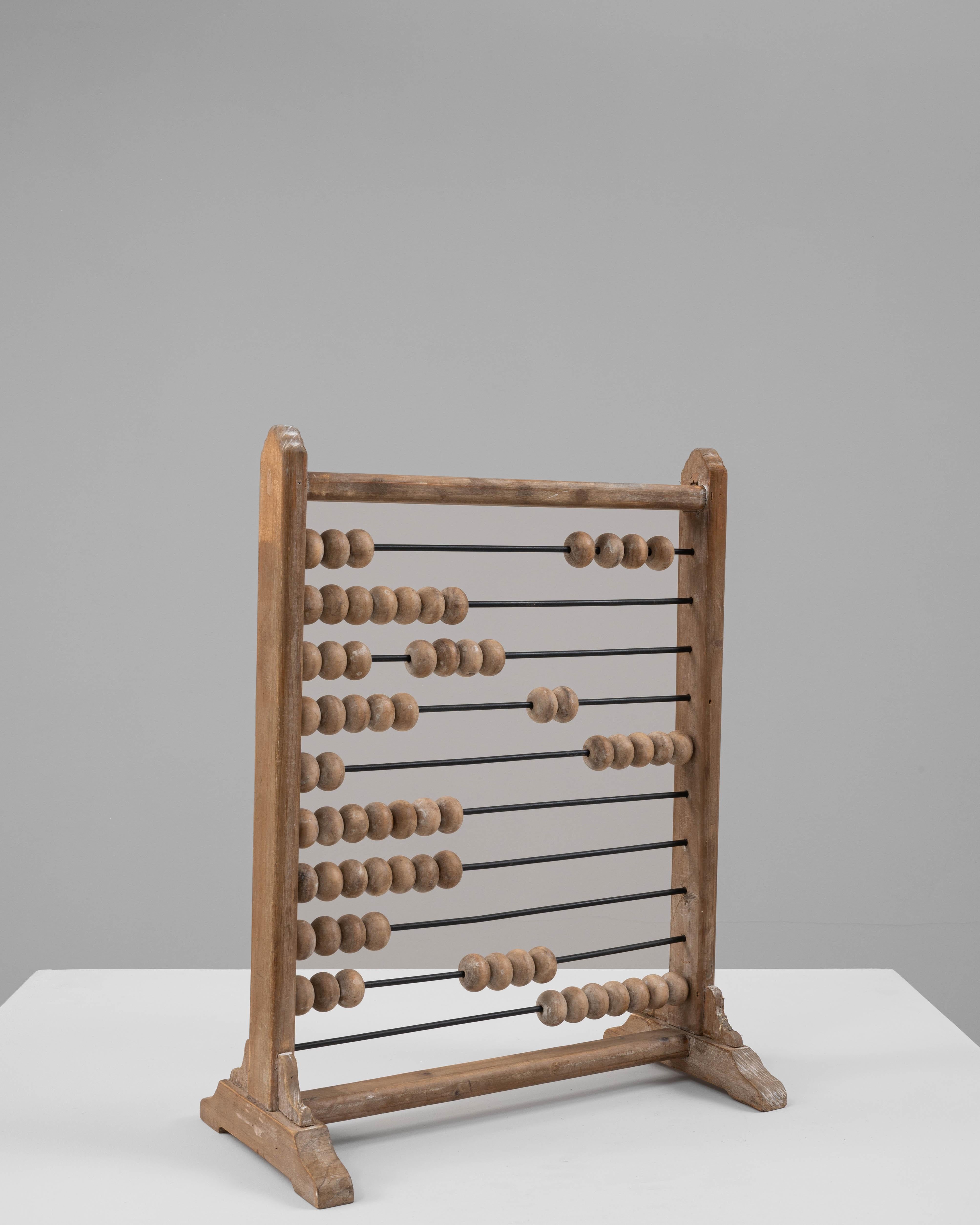 20th Century French Wooden Abacus 1