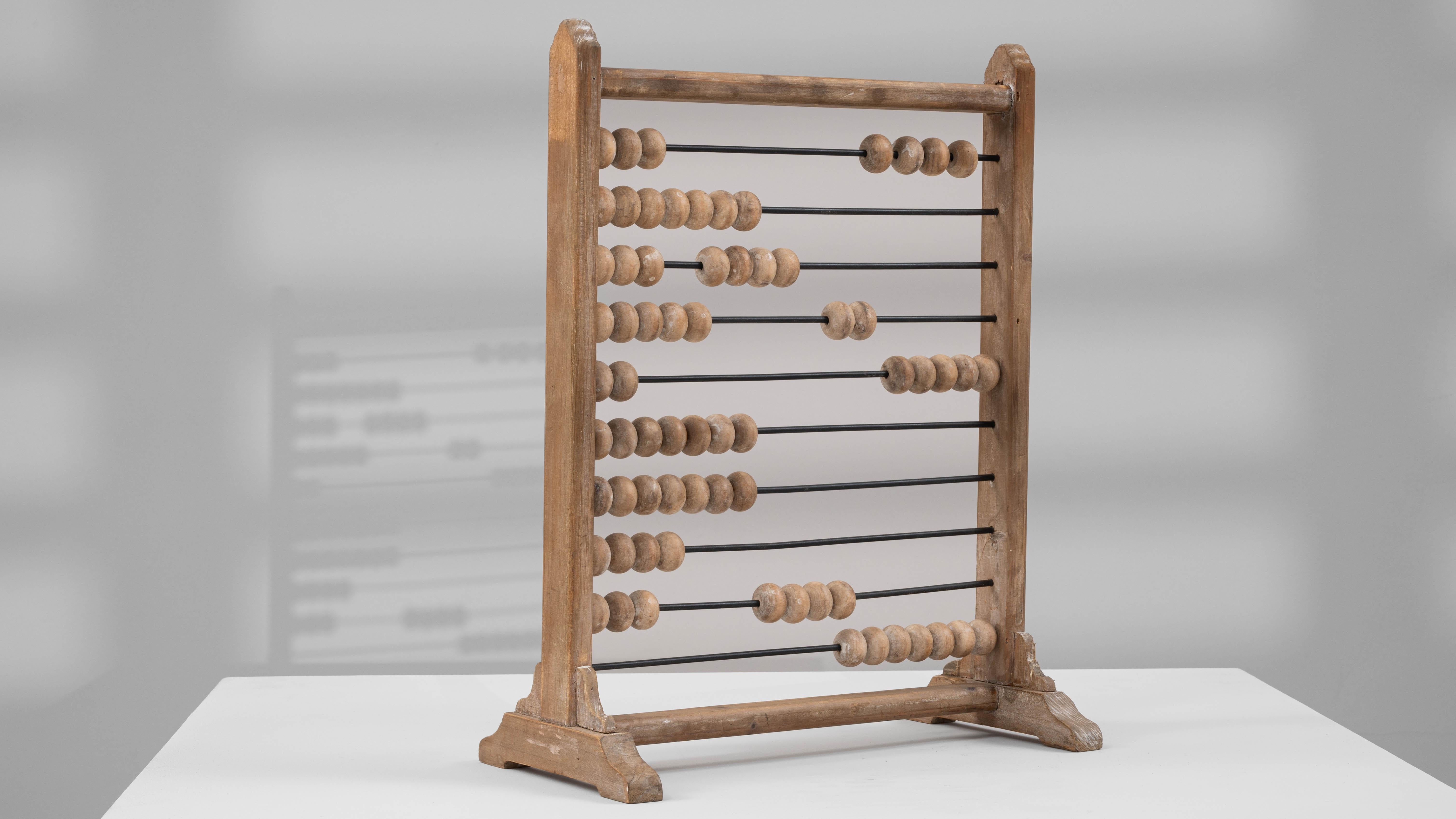 20th Century French Wooden Abacus 3
