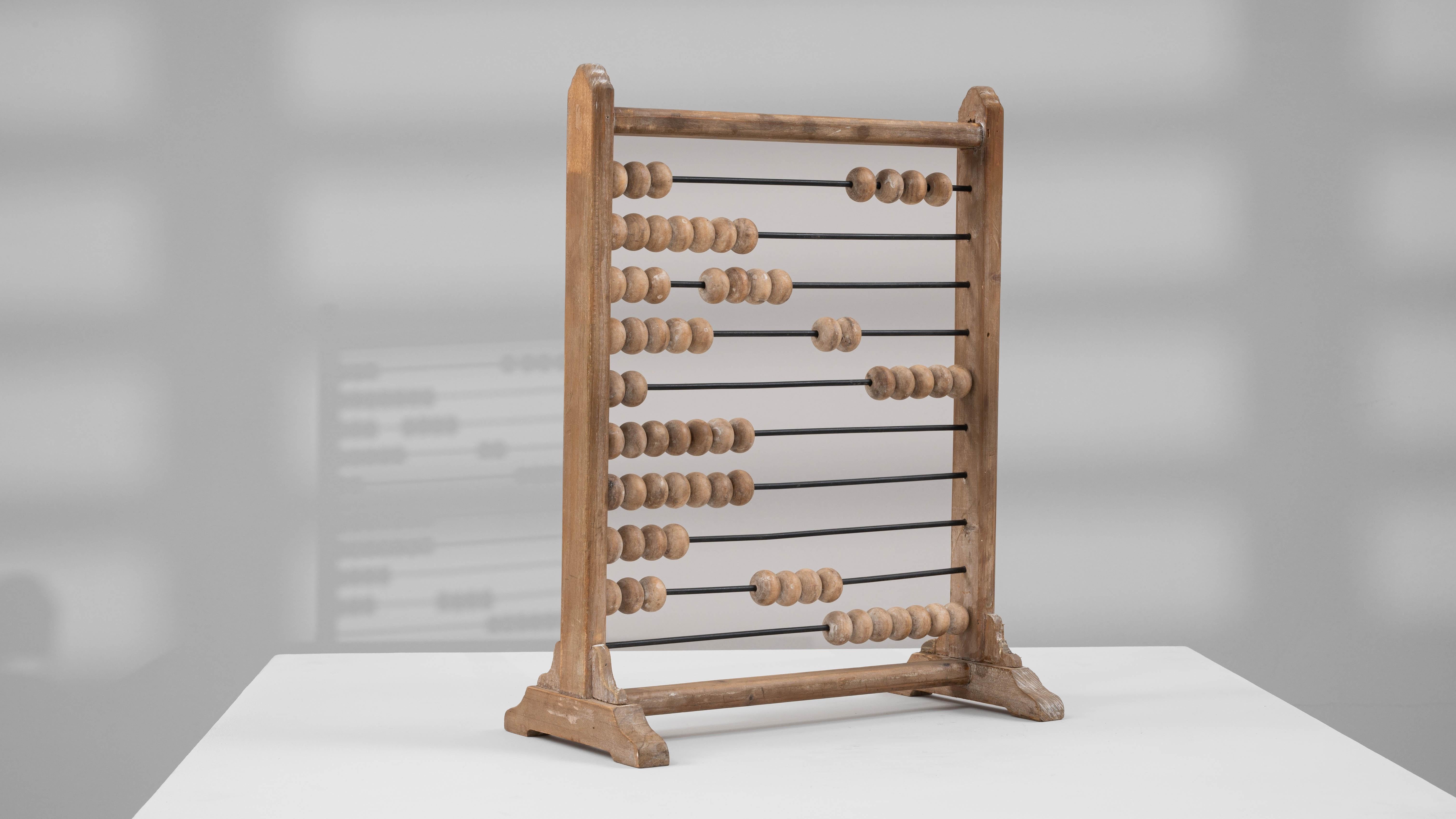 20th Century French Wooden Abacus 4