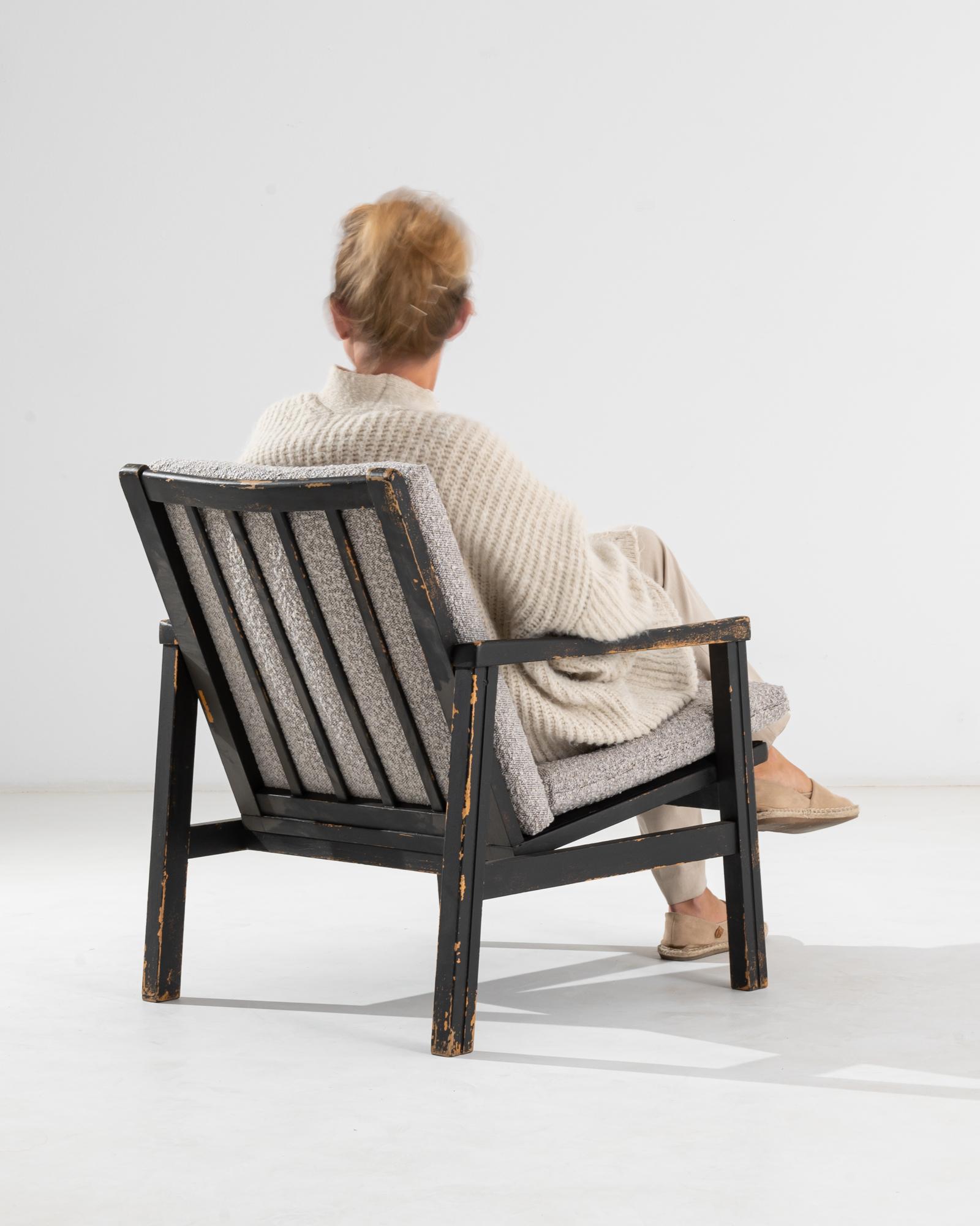 20th Century French Wooden Armchair In Good Condition For Sale In High Point, NC