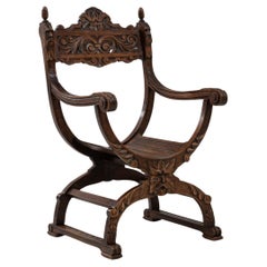 20th Century French Wooden Armchair