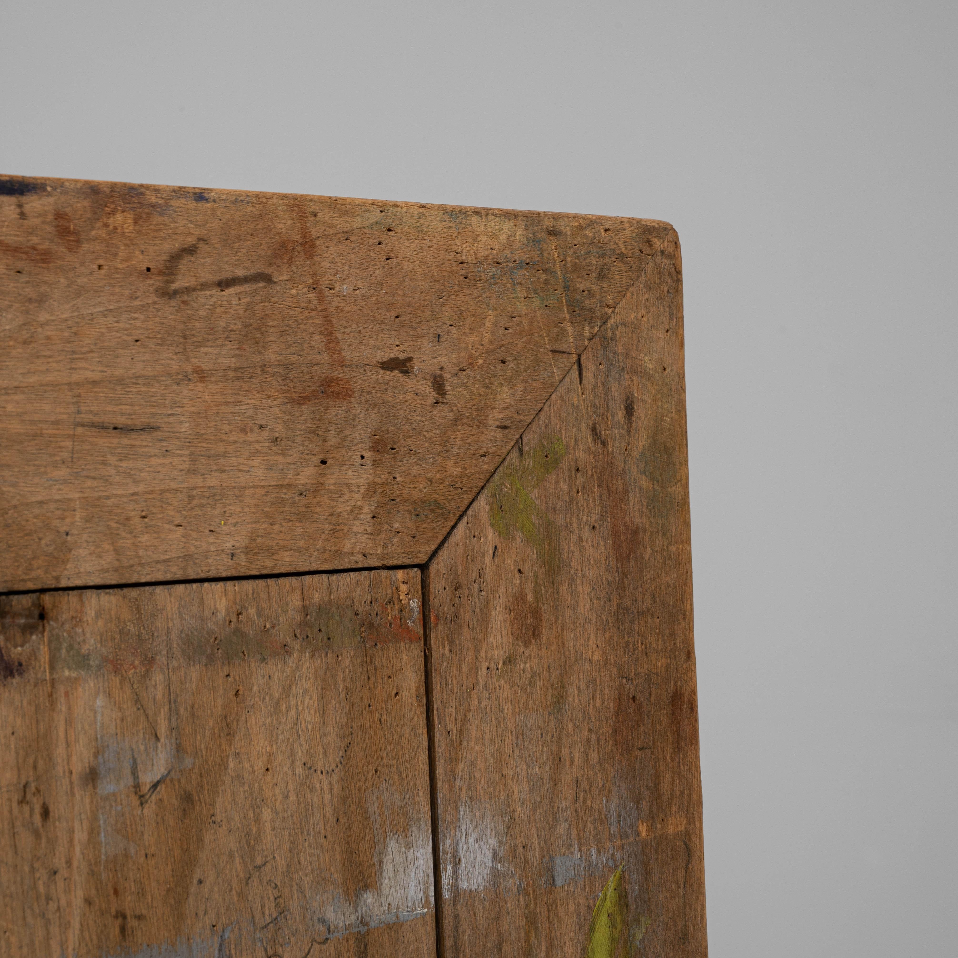 Chevalet d'artiste en bois français du 20e siècle à inclinaison réglable en vente 4