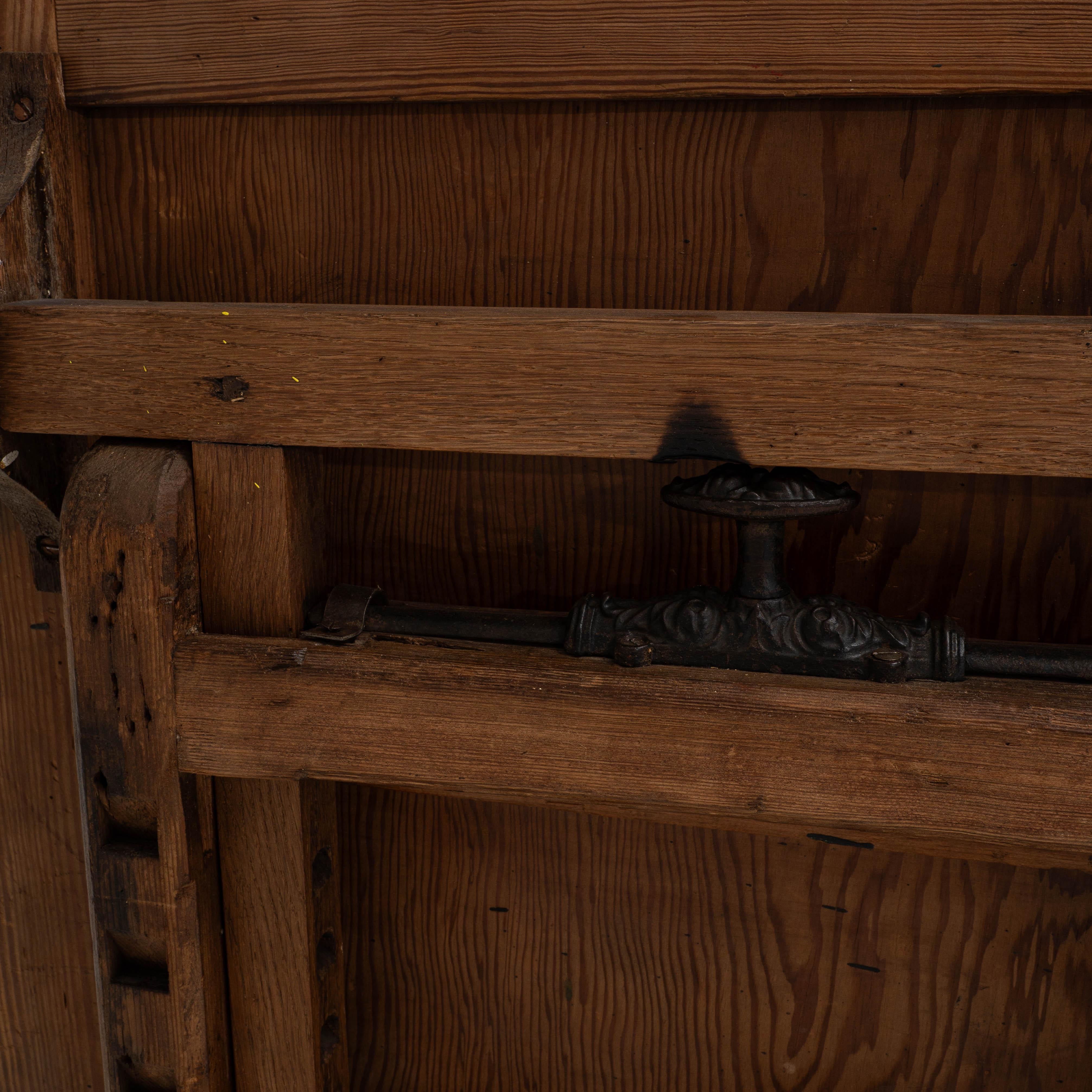 Chevalet d'artiste en bois français du 20e siècle à inclinaison réglable en vente 9