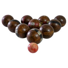 20th Century French Wooden Ball Game