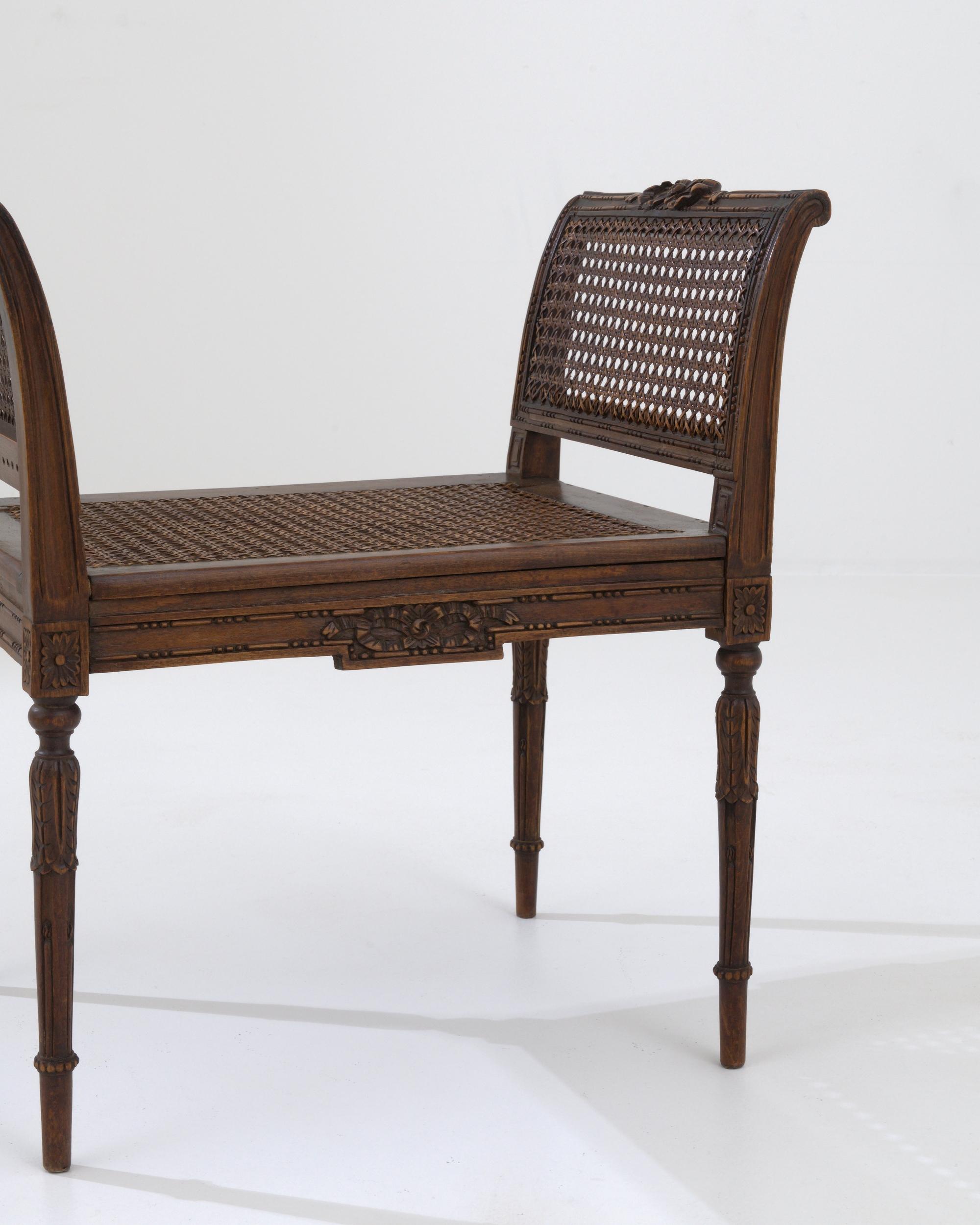 20th Century French Wooden Bench 2
