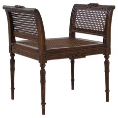 Vintage 20th Century French Wooden Bench