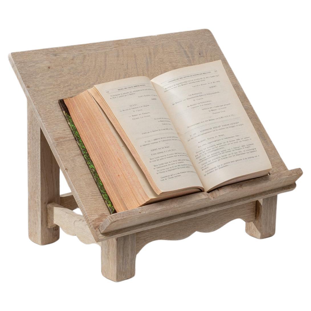20th Century French Wooden Book Stand For Sale