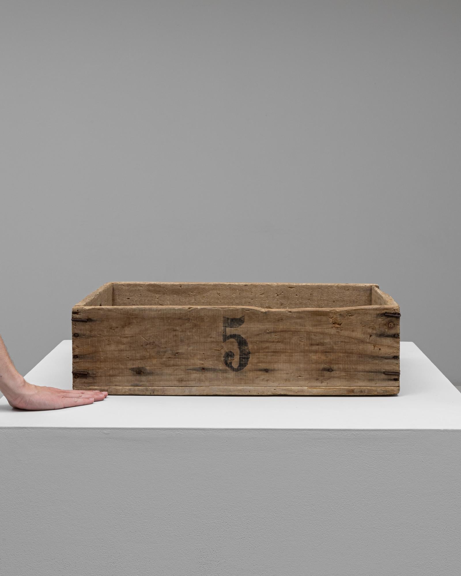 20th Century French Wooden Box For Sale 1
