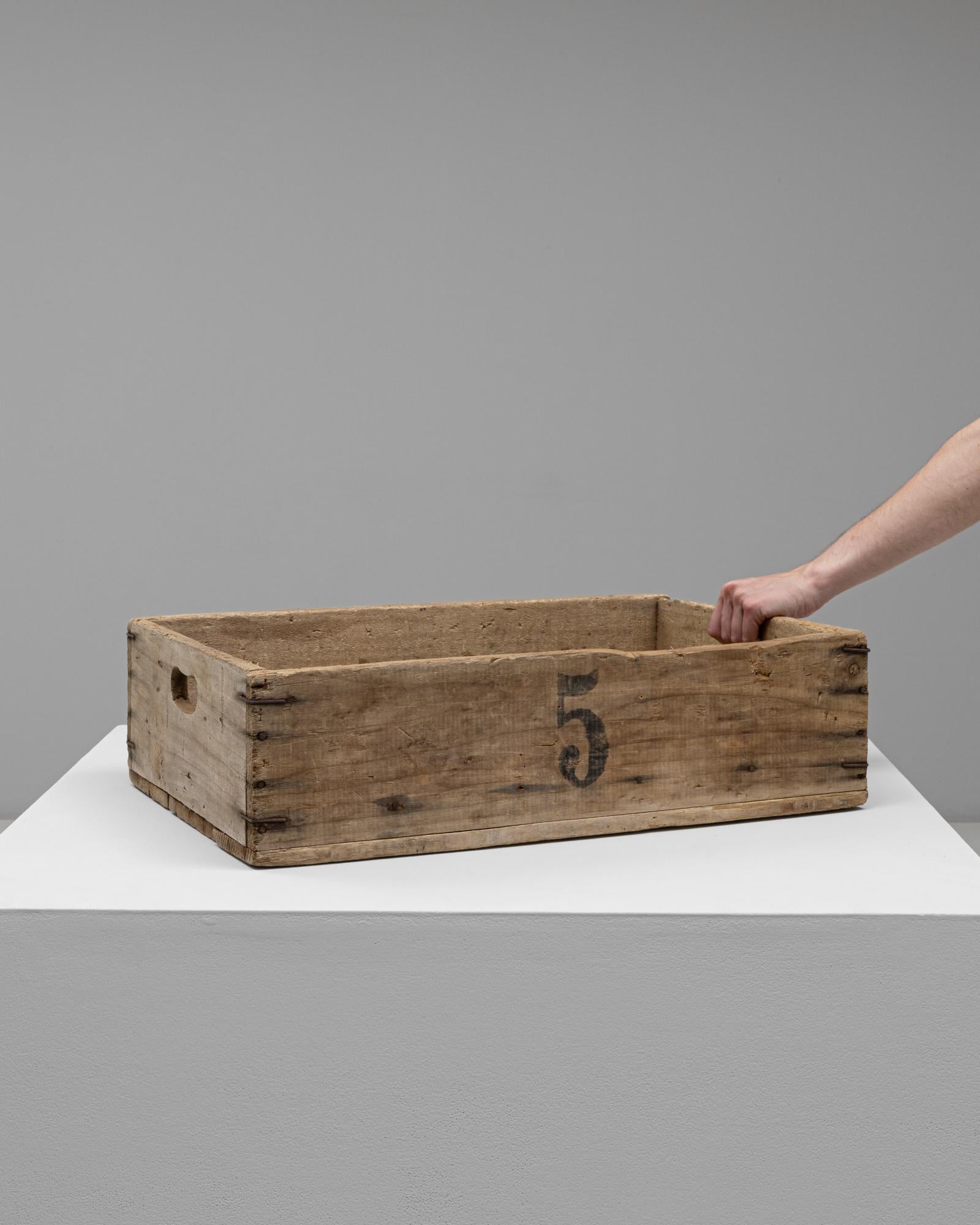 20th Century French Wooden Box For Sale 3