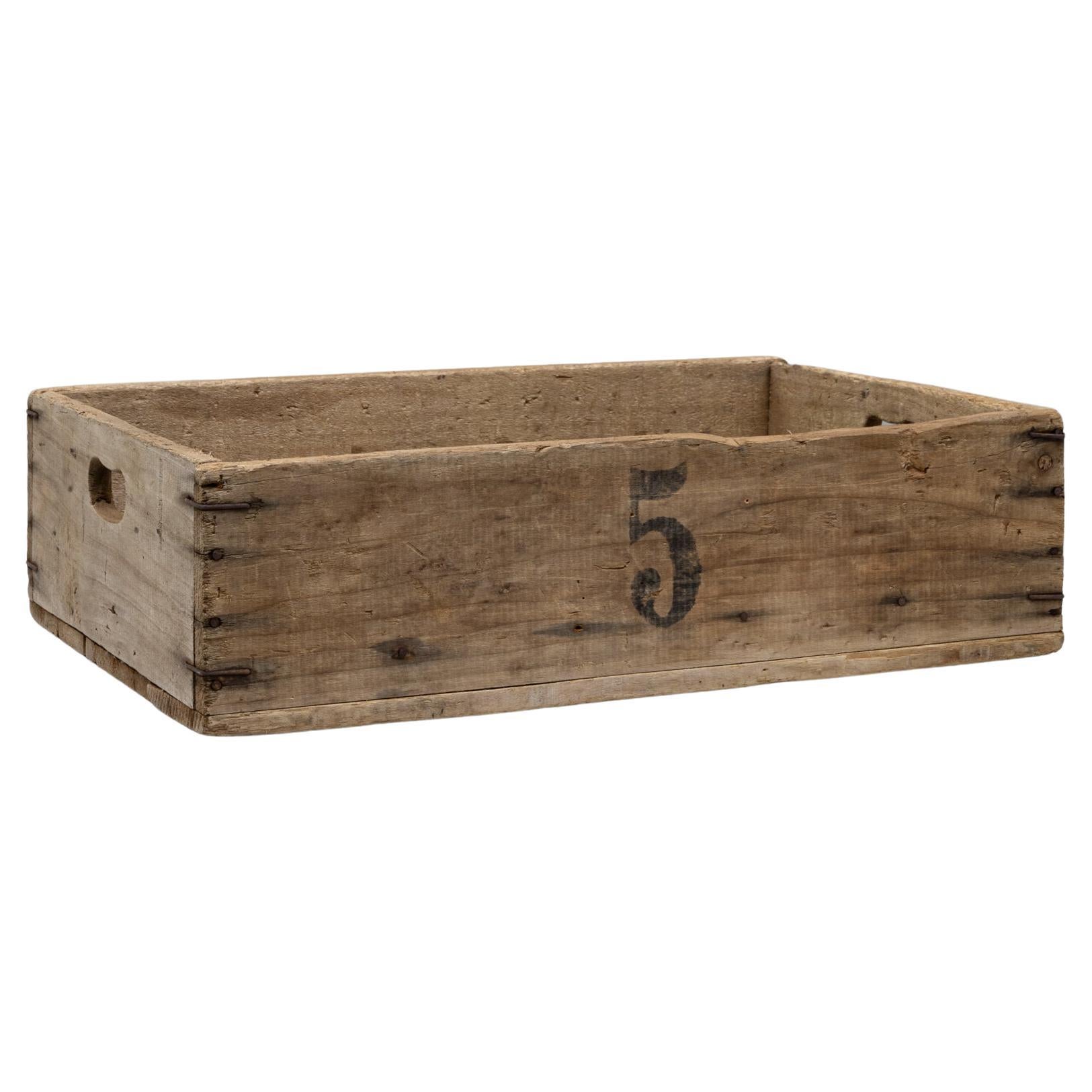 20th Century French Wooden Box