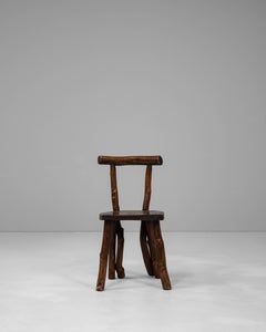 20th Century French Wooden Chair