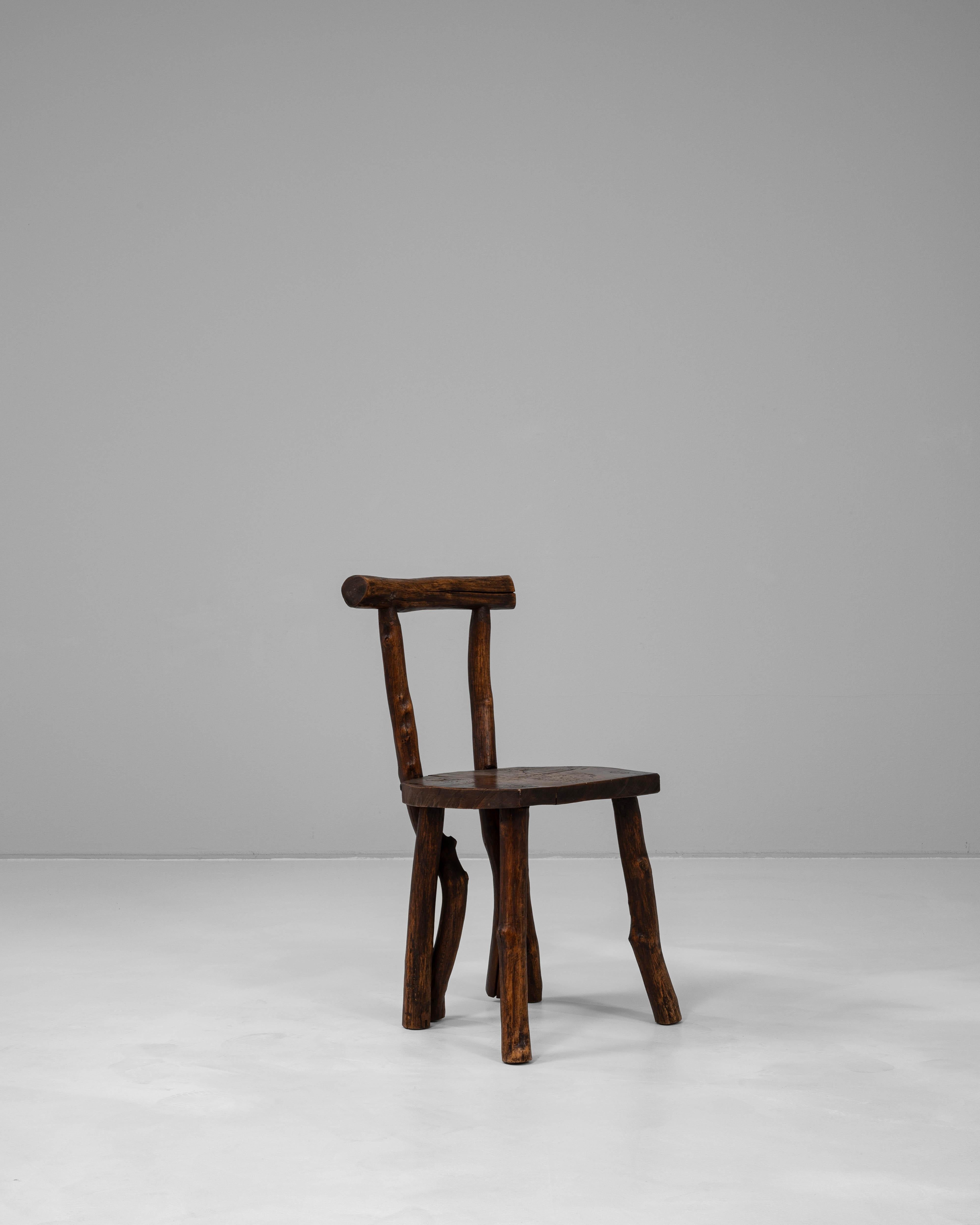 20th Century French Wooden Chair in vendita 1