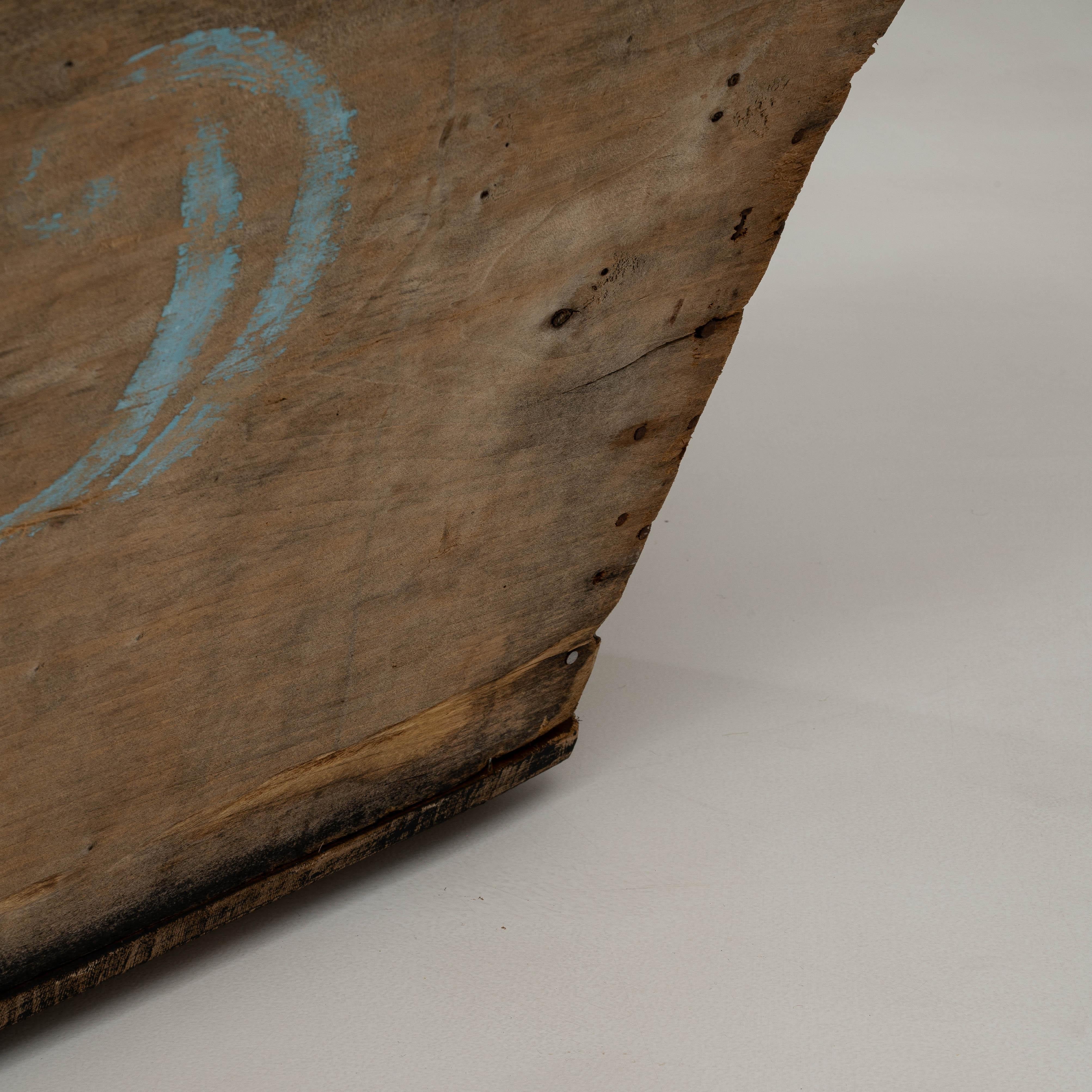 Cesta de madera francesa del siglo XX para vendimiar champán en venta 4