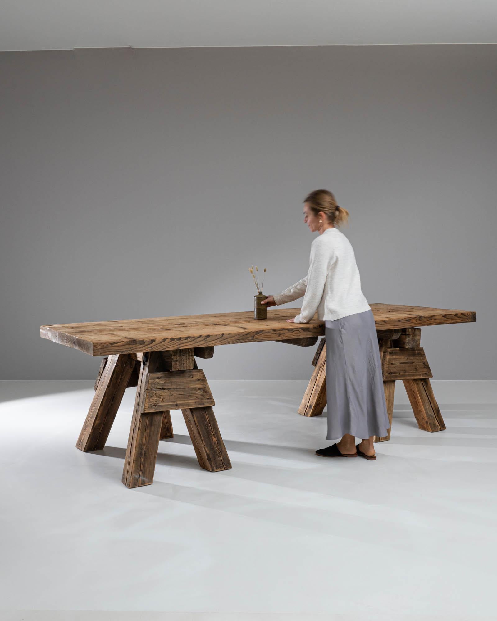 20th Century French Wooden Dining Table 7