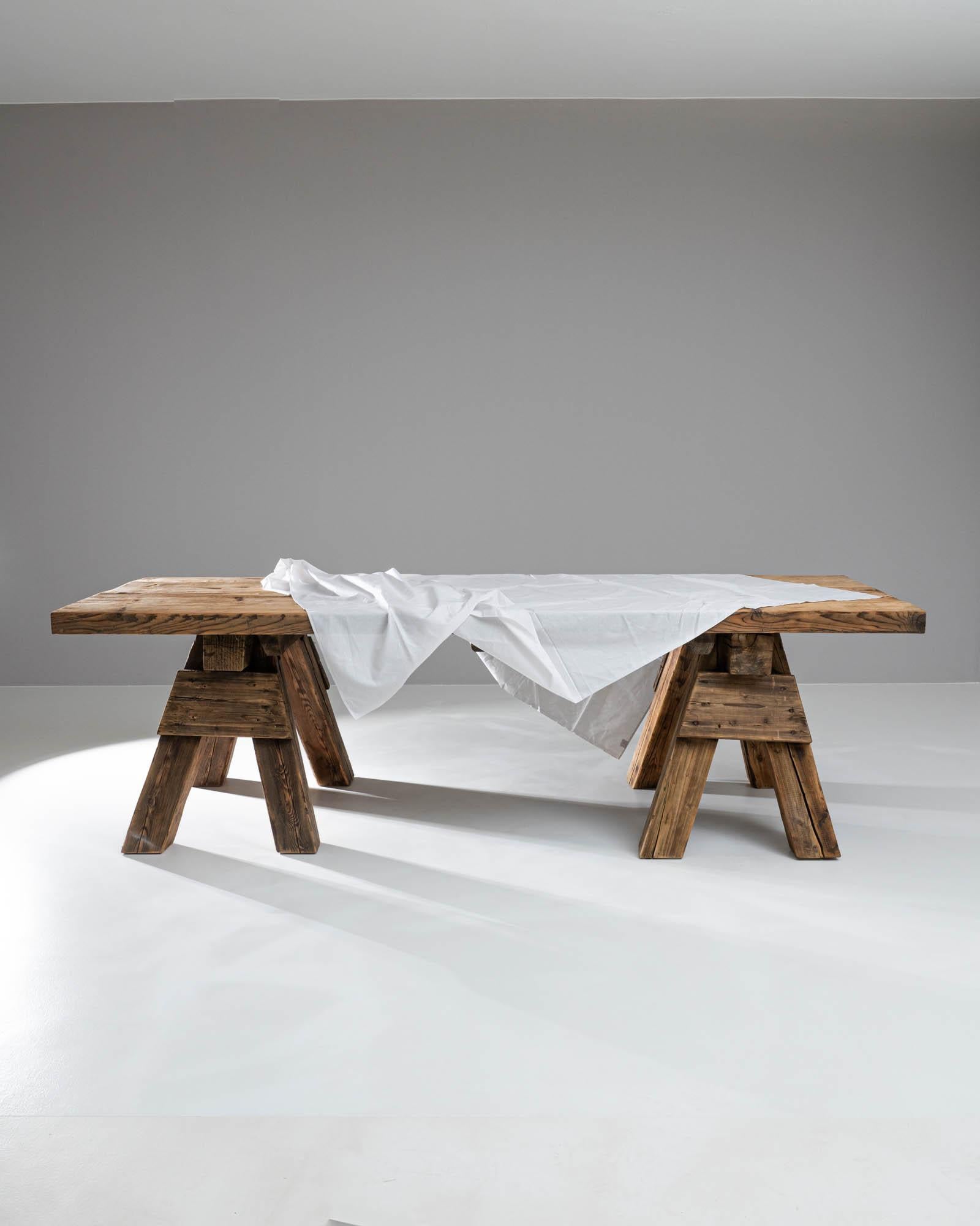 20th Century French Wooden Dining Table 1
