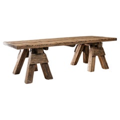 20th Century French Wooden Dining Table