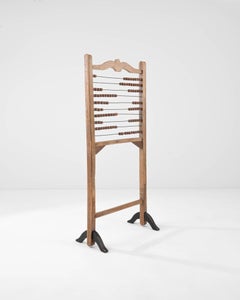 20th Century French Wooden Floor Abacus