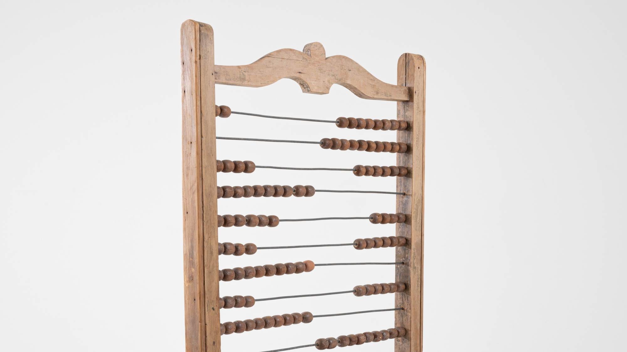20th Century French Wooden Floor Abacus For Sale 3