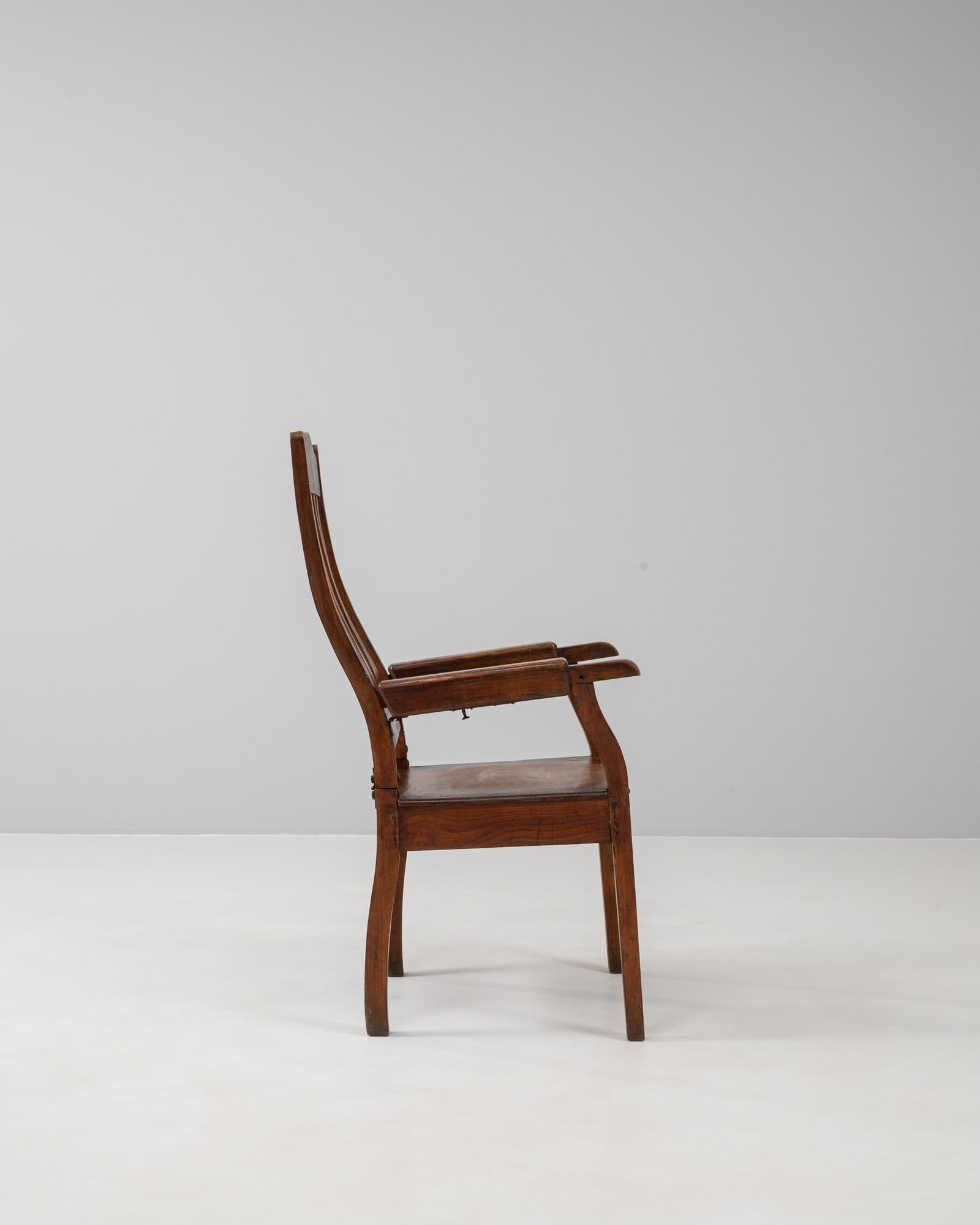 Poltrona Foldes in legno francese del XX secolo in vendita 7