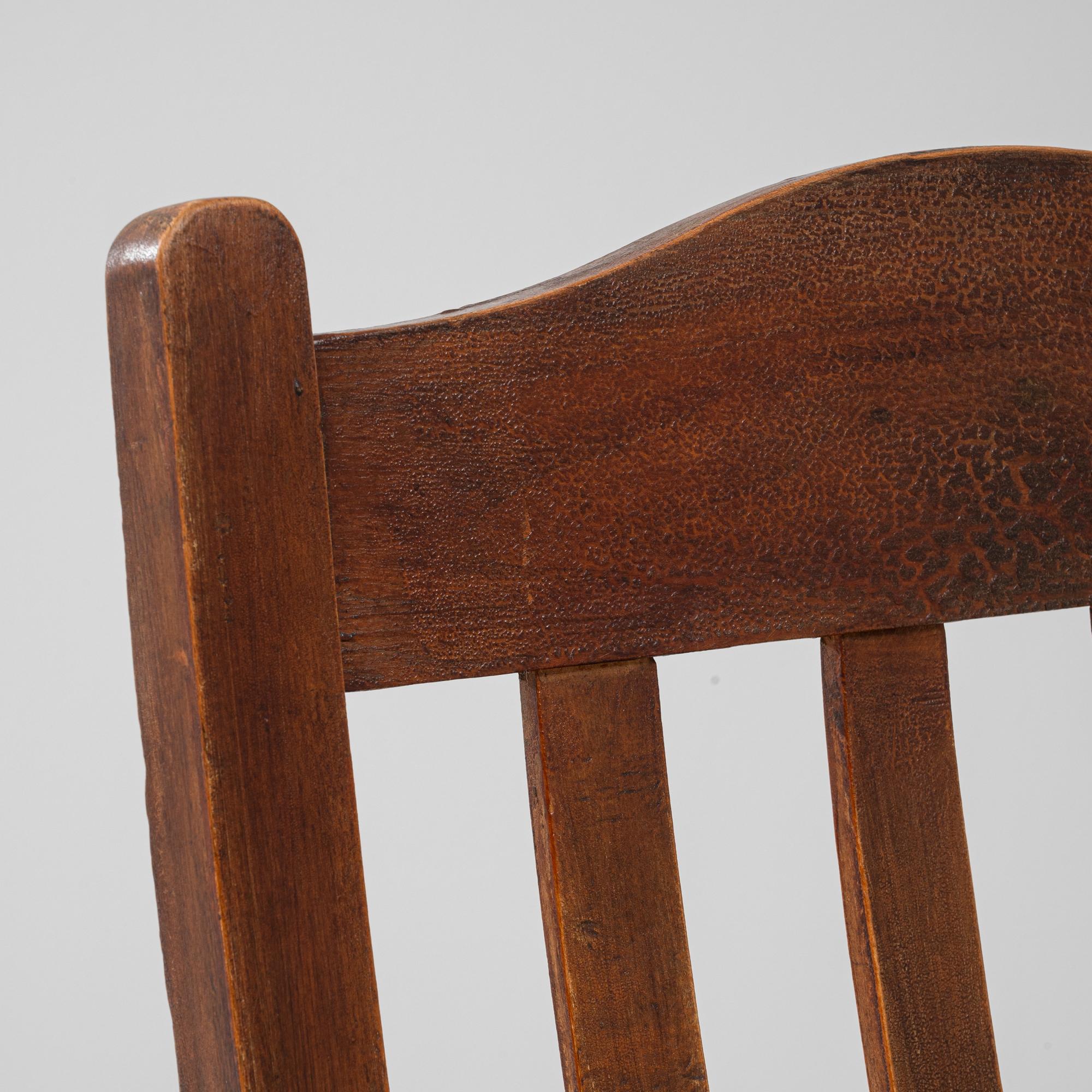Poltrona Foldes in legno francese del XX secolo in vendita 1