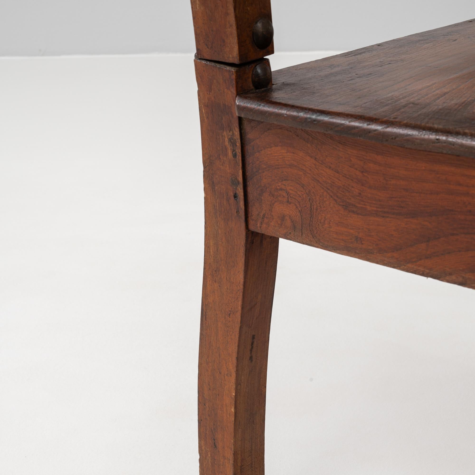 Poltrona Foldes in legno francese del XX secolo in vendita 3